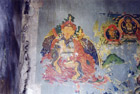 Mural of Guru Rinpoche.