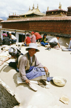 The edges of the Arga roof