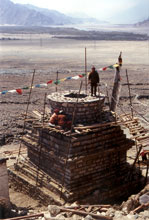 Stupa Construction 1999