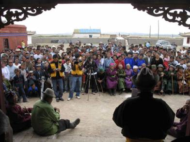 Many guests and local media came for the celebration of THF's project Many guests and local media came for the celebration of THF's project