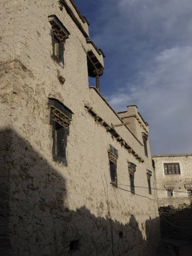 Facade of the restored Gotal House Facade of the restored Gotal House